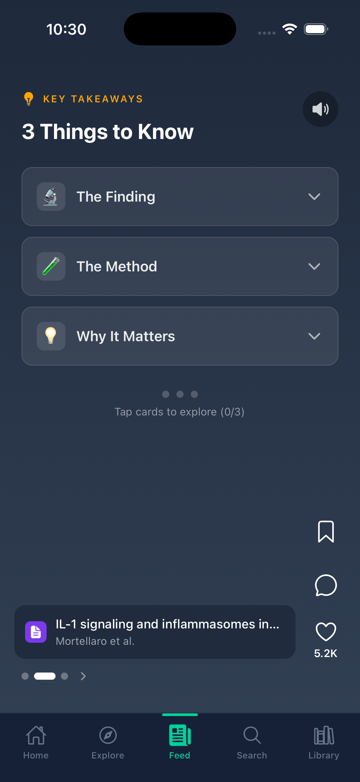 ScrollPaper - Key Takeaways from a research paper