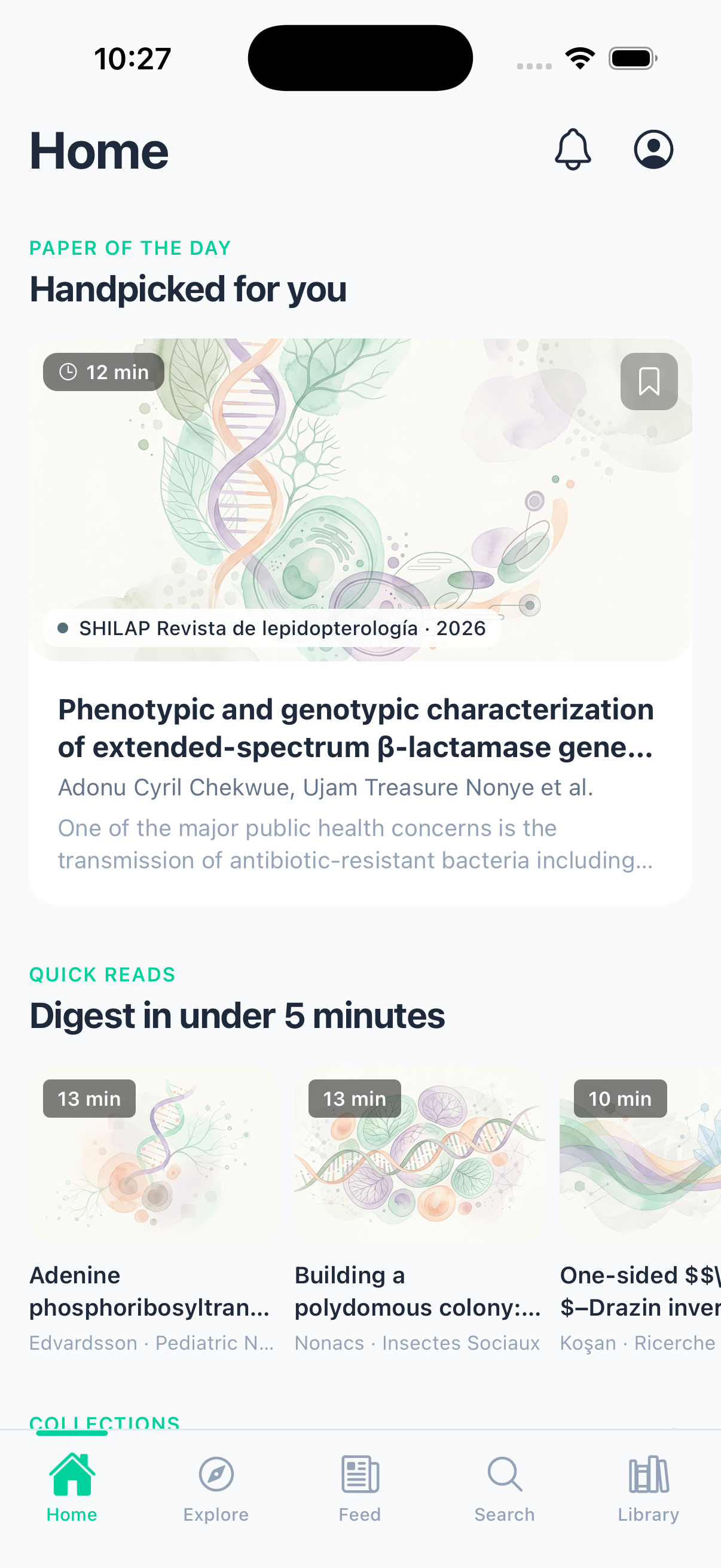 ScrollPaper - Paper feed